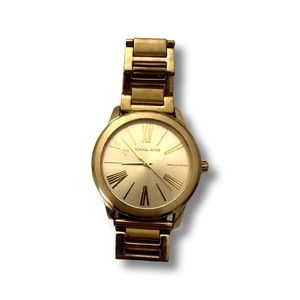 Michael Kors  Runway Gold-Tone Stainless Steel Watch
